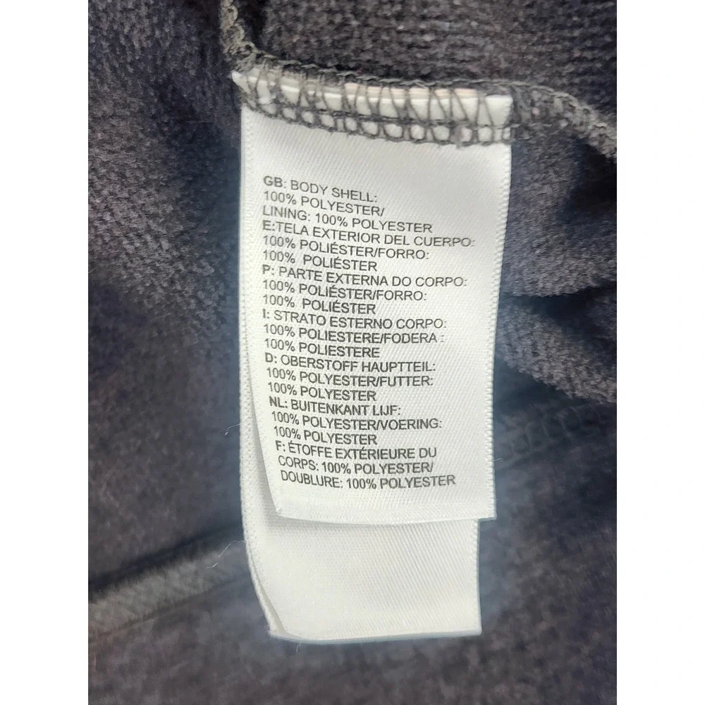 The North Face Mens Hoodie Gray Graphic Logo Pullover Sweatshirt Medium Gorpcore